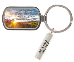 Wild Flowers Keychain Urn