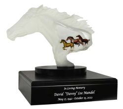 Wild Horses Cremation Urn