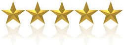 5 star rating.