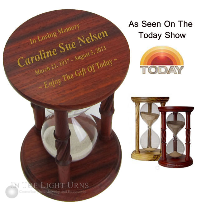 Hourglass Keepsake Urn