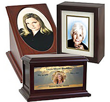 Custom Image Cremation Urns