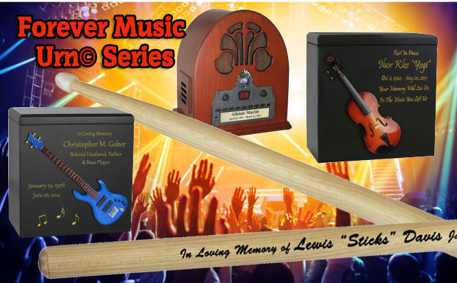 Forever Music Urn© Series