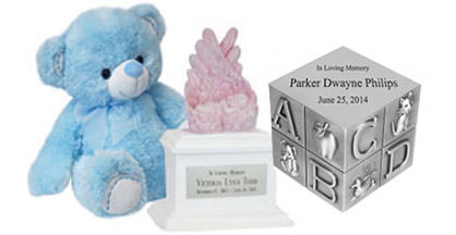Urns for infants and children under 2.