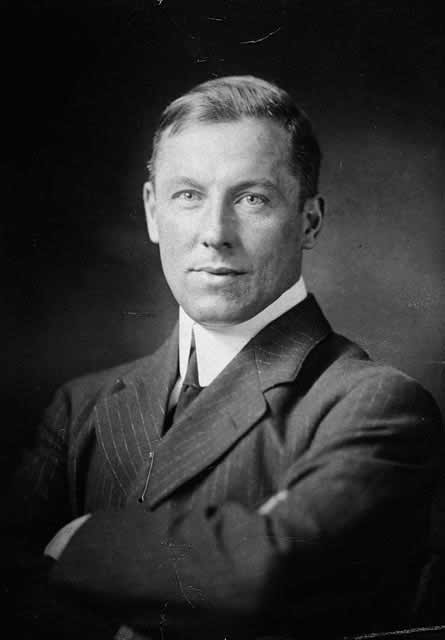 Pet and author Robert W. Service.