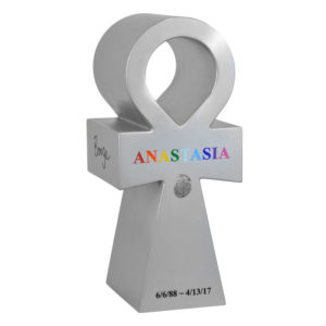 Custom Ankh Cremation Urn by In The Light Urns.