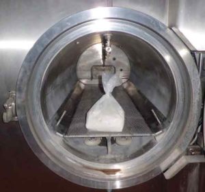 Cremation remains after alkaline hydrolysis.