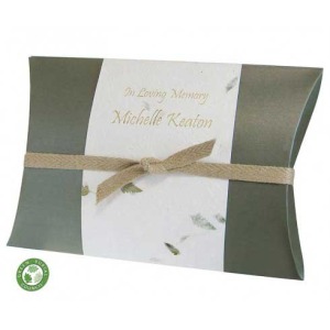 Peaceful Pillow Seafoam Beach Water Burial Urns