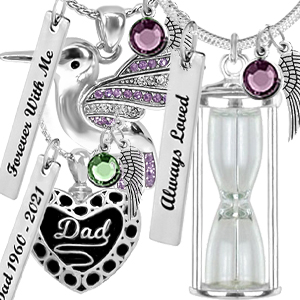 Sterling Silver Cremation Jewelry