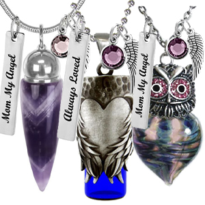 Glass Cremation Jewelry