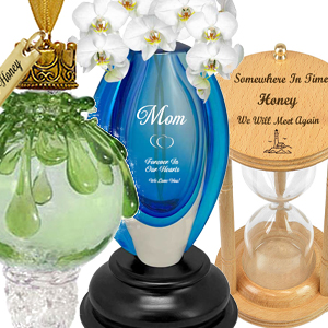 Glass Keepsake Urns