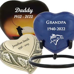 Heart Keepsake Urns