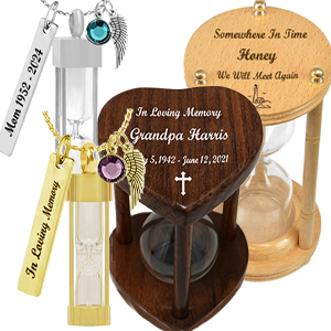 Hourglass Keepsake Urns