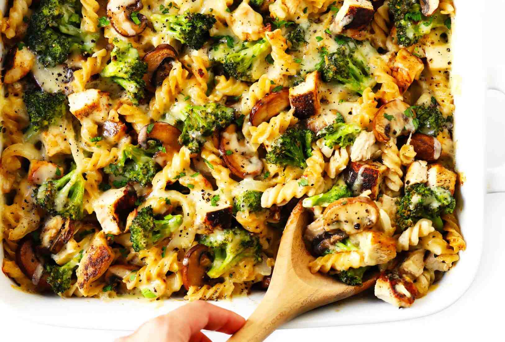 Broccoli chicken casserole.