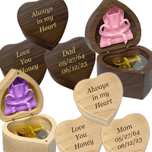 Music Box Keepsake Urns