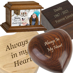 Wood Keepsake Urns