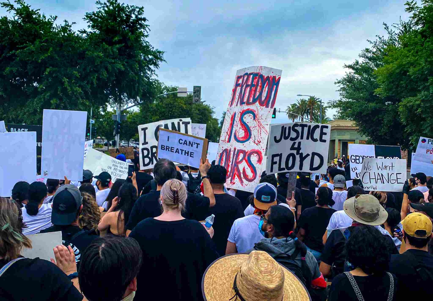 Black Lives Matter protest.