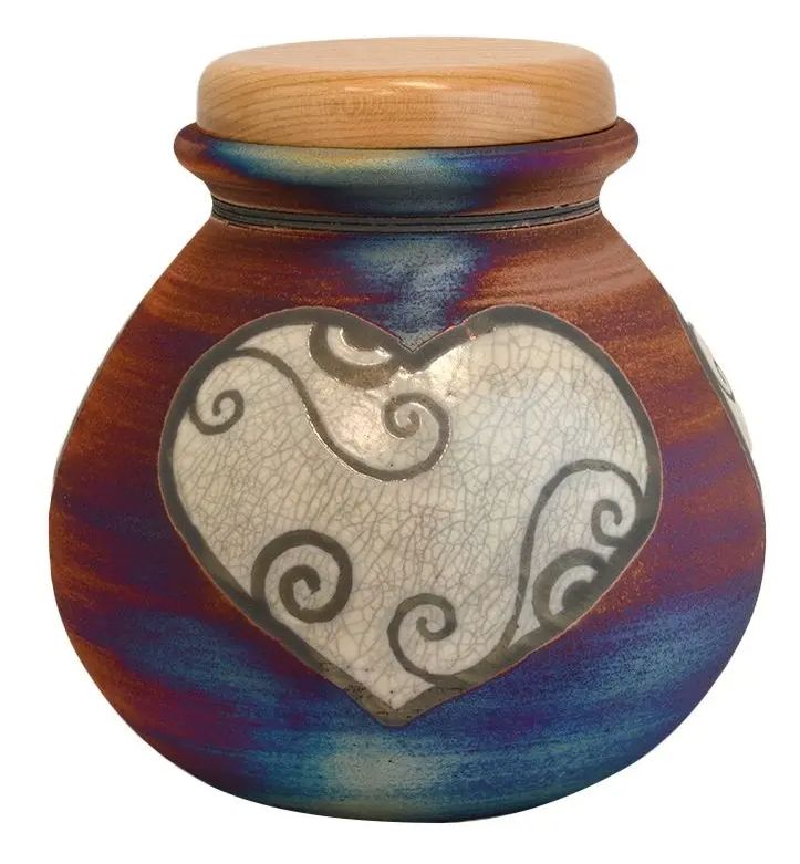 Cremation urn.