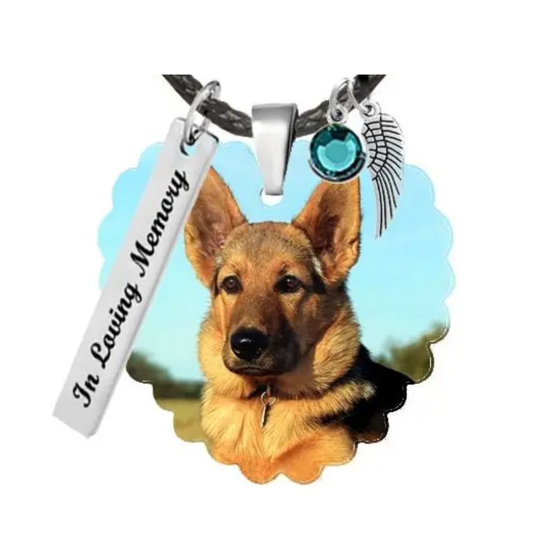 The Heart Stainless Photo Jewelry Pendant - Love Charms™ Option is polished stainless steel diamond pendant. This pendant can hold your favorite photo of your loved one.