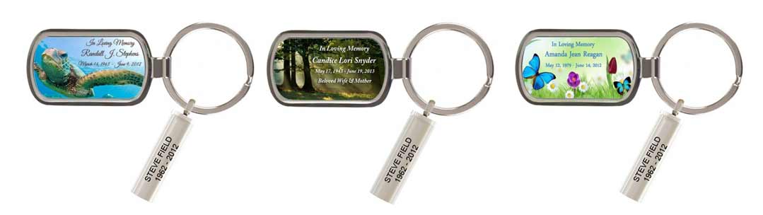 Keychain Cremation Jewelry.