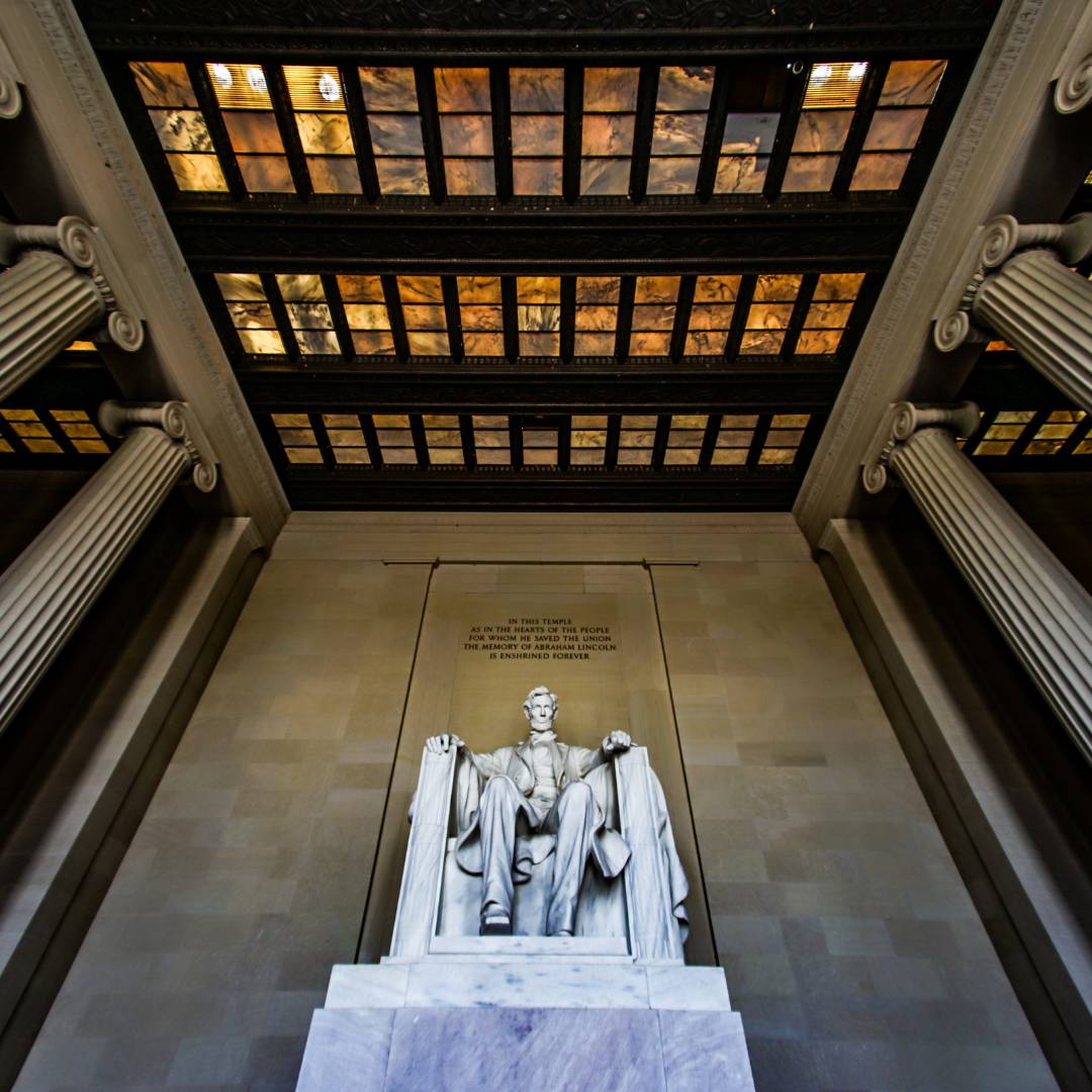 Lincoln Memorial.