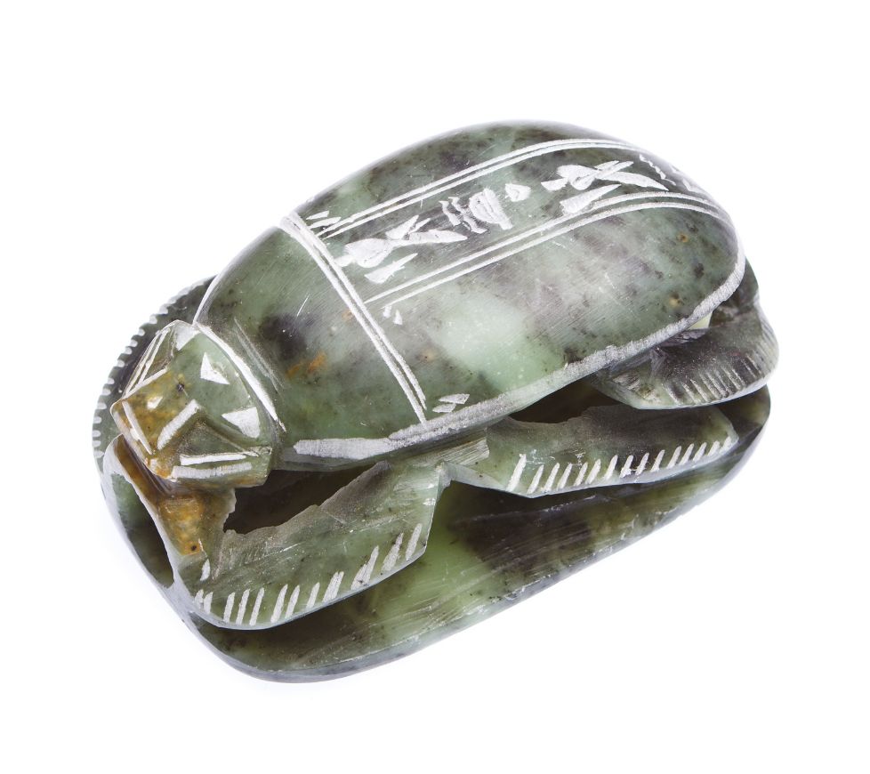 Scarab Carving.